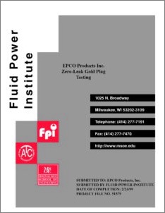zero-leak-gold_plug_FPI_Report_million_cycle_endurance_test_cover Fluid Power Institute Zero-Leak Gold million cycle endurance test cover